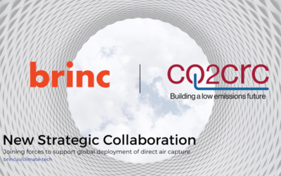 Brinc and CO2CRC join forces to scale carbon removal